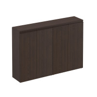 Шкаф для документов средний закрытый МК 324-2 ДВ дуб валенсия