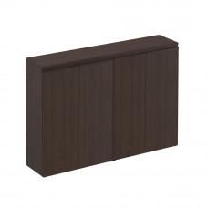 Шкаф для документов средний закрытый МК 324-2 ДВ дуб валенсия