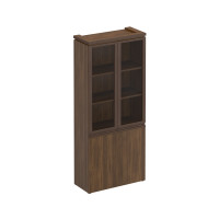 Шкаф для документов 90см МК 343 орех тоскана