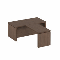 Стол руководителя с брифинг-приставкой МК-2 111+107 ОТ орех тоскана