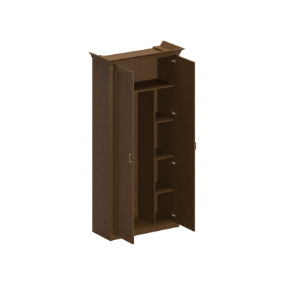 Шкаф для одежды комбинированный высокий ПС 351 ДМ дуб мелвилл