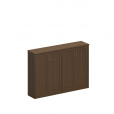 Шкаф для документов средний закрытый ПС 324 ДМ дуб мелвилл