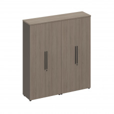 Шкаф для документов закрытый РС 322 ДЧ/ЛС дуб виченца/лава серая