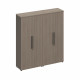 Шкаф для документов закрытый РС 322 ДЧ/ЛС дуб виченца/лава серая