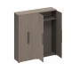Шкаф комбинированный (закрытый-одежда) РС 323 ДЧ/ЛС дуб виченца/лава серая
