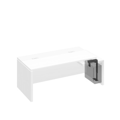 Держатель системного блока подвесной SB, чёрный SB-7006 ЧР Название цвета не указанно