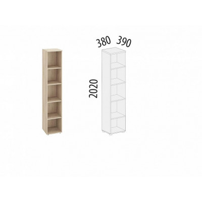 Стеллаж Альфа 64.65, Дуб Кронберг