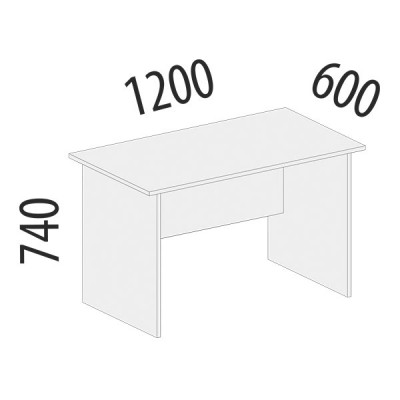 Стол Альфа 64.19, Дуб Кронберг