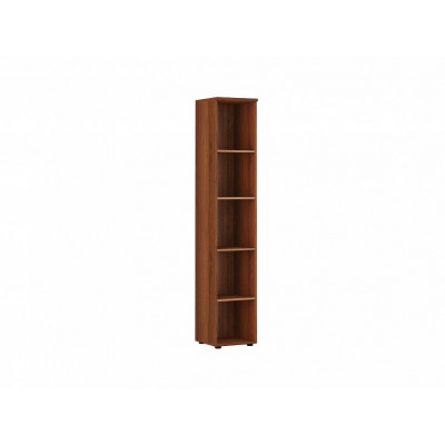 Стеллаж закрытый Альфа 62 537, Орех Пегас
