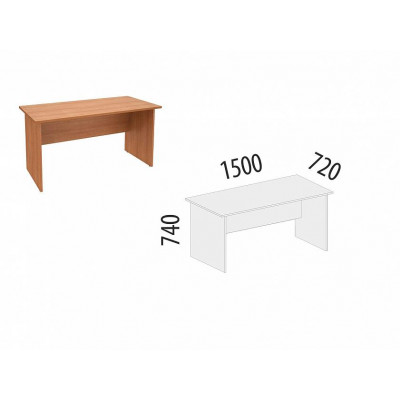 Стол Альфа 61.10, Ольха