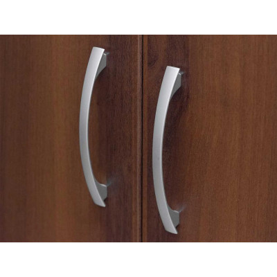 Двери ЛДСП 5 секций с замком Альфа 62.58, Орех Пегас