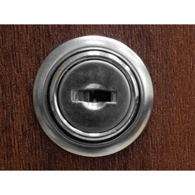 Двери ЛДСП 5 секций с замком Альфа 62.58, Орех Пегас