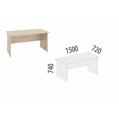 Стол Альфа 64.10, Дуб Кронберг