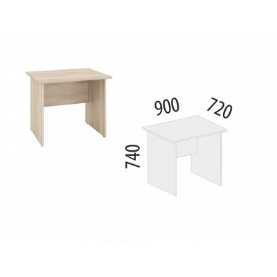 Стол Альфа 64.18, Дуб Кронберг