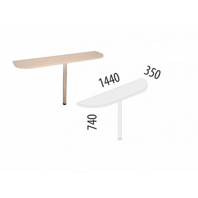 Приставка Альфа 63.30, Дуб Кобург