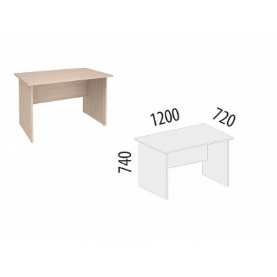 Стол Альфа 63.11, Дуб Кобург