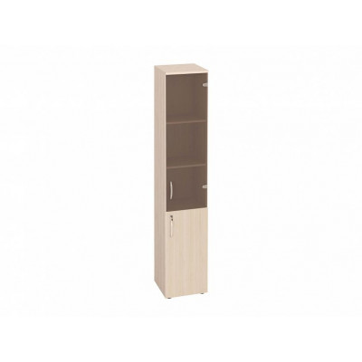 Стеллаж закрытый Альфа 63 538, Дуб Кобург