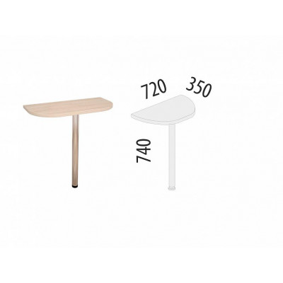 Приставка Альфа 63.28, Дуб Кобург