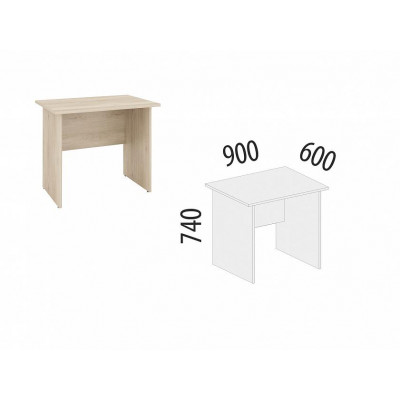 Стол Альфа 63.20, Дуб Кобург