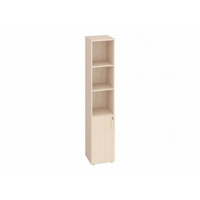 Стеллаж закрытый Альфа 63 537, Дуб Кобург