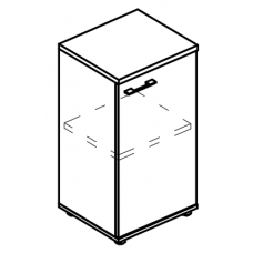 Шкаф низкий узкий закрытый (топ ДСП) МР 9453 ВЛ/ВЛ/ВЛ вяз либерти/вяз либерти