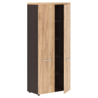 Шкаф с глухими дверьми и топом ALTO AHC 85.1, Дуб Бофорд/Венге Магия