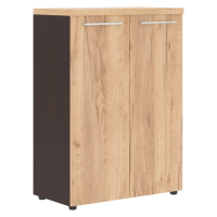 Шкаф с глухими средними дверьми и топом ALTO AMC 85.1, Дуб Бофорд/Венге Магия