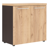 Шкаф с глухими малыми дверьми и топом ALTO ALC 85.1, Дуб Бофорд/Венге Магия