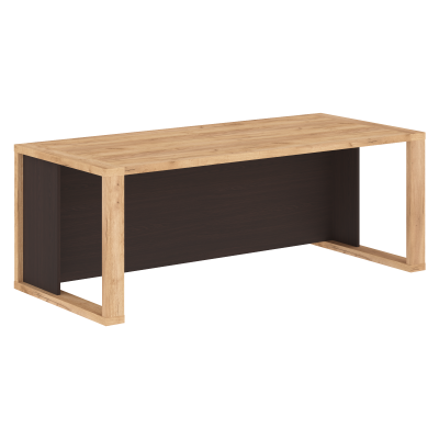 Стол руководителя ALTO AST 209H, Дуб Бофорд/Венге Магия