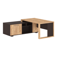 Стол руководителя ALTO ACT 1918L, Дуб Бофорд/Венге Магия