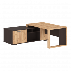 Стол руководителя ALTO ACT 1918L, Дуб Бофорд/Венге Магия