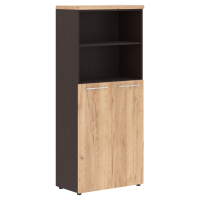 Шкаф с глухими средними дверьми и топом ALTO AHC 85.6, Дуб Бофорд/Венге Магия