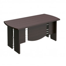 Стол руководителя письменный В 102 ВГ, венге