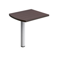 Брифинг-приставка на металлической опоре 303-003 ВГ, венге