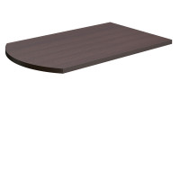 Столешница брифинга без опоры В 302 ВГ, венге
