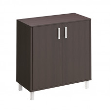 Шкаф для документов две глухие двери без замка Born 410-821 ВГ, венге