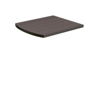 Столешница брифинга без опоры В 303 ВГ, венге