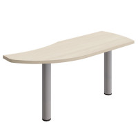 Брифинг-приставка на 2 металлических опорах В 300-003 ДШ, дуб шамони