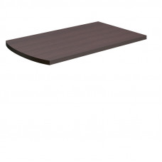 Столешница брифинга без опоры В 304 ВГ, венге