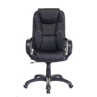Кресло руководителя Бюрократ CH-839 черный Leather Black искусственная кожа крестовина пластик