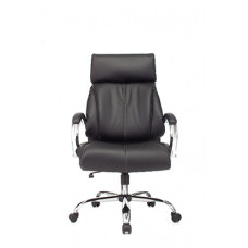 Кресло руководителя Бюрократ T-9904NSL черный Leather Venge Black искусственная кожа крестовина мета