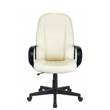 Кресло руководителя Бюрократ T-898AXSN слоновая кость Or-10 искусственная кожа крестовина пластик