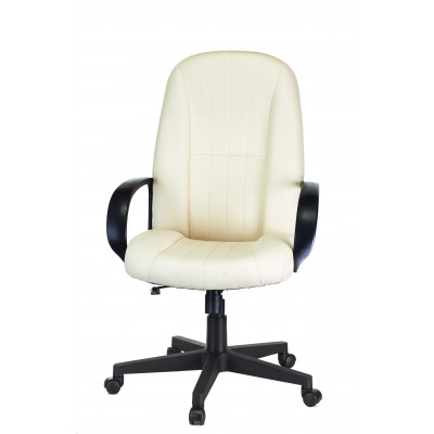 Кресло руководителя Бюрократ T-898AXSN слоновая кость Or-10 искусственная кожа крестовина пластик