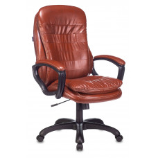 Кресло руководителя Бюрократ T-9950LT коричневый Boroko-37 искусственная кожа крестовина пластик