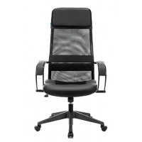 Кресло руководителя Бюрократ CH-608 черный TW-01 сиденье черный TW-11 искусст.кожа/сетка/ткань с под