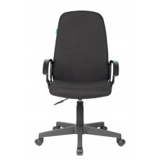 Кресло руководителя Бюрократ CH-808LT черный 3C11 крестовина пластик