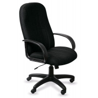 Кресло руководителя Бюрократ T-898AXSN черный TS-584 крестовина пластик