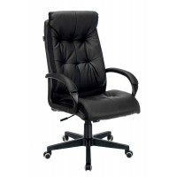 Кресло руководителя Бюрократ CH-824 черный эко.кожа крестовина пластик