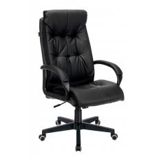 Кресло руководителя Бюрократ CH-824 черный эко.кожа крестовина пластик