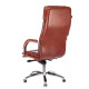 Кресло руководителя Бюрократ T-9927SL светло-коричневый Leather Eichel кожа крестовина металл хром
